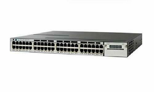 🔥 Switch Fibre Cisco Catalyst 3850-48F-L V07 + Alim 1100W ⚡️  Cisco   