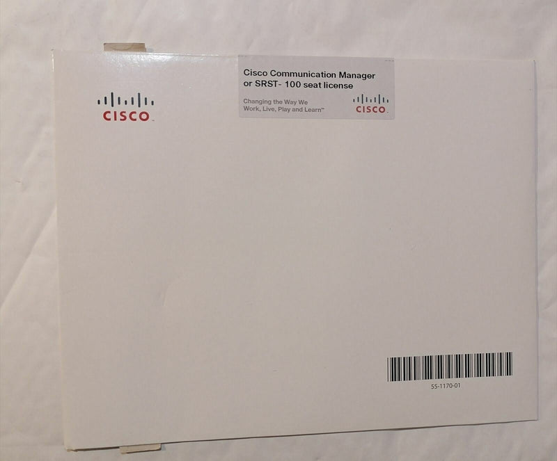 🔥 Licence Cisco FL-SRST-100 pour 100 Postes CUCM/SRST 📞  Cisco   