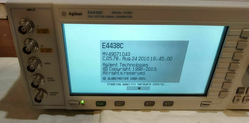 Générateur de signaux vectoriels Agilent E4438C ESG. Tests Et Mesures RF 6 Ghz  IT And Office   