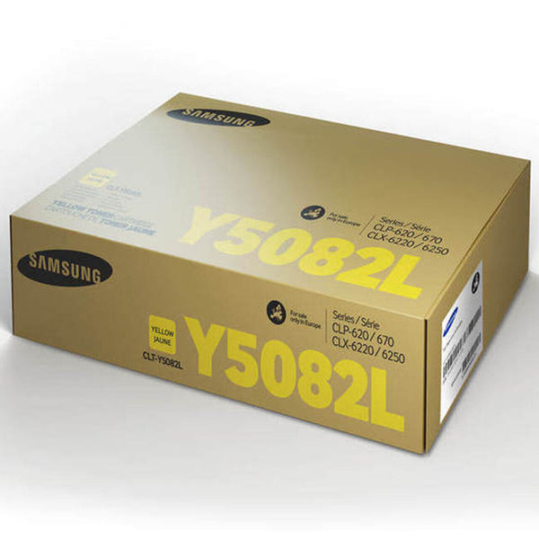 Toner Y5082L SAMSUNG Original Neuf Jaune 4000 Pages CLP-620 / 670 CLX-6220 /6250  Samsung   