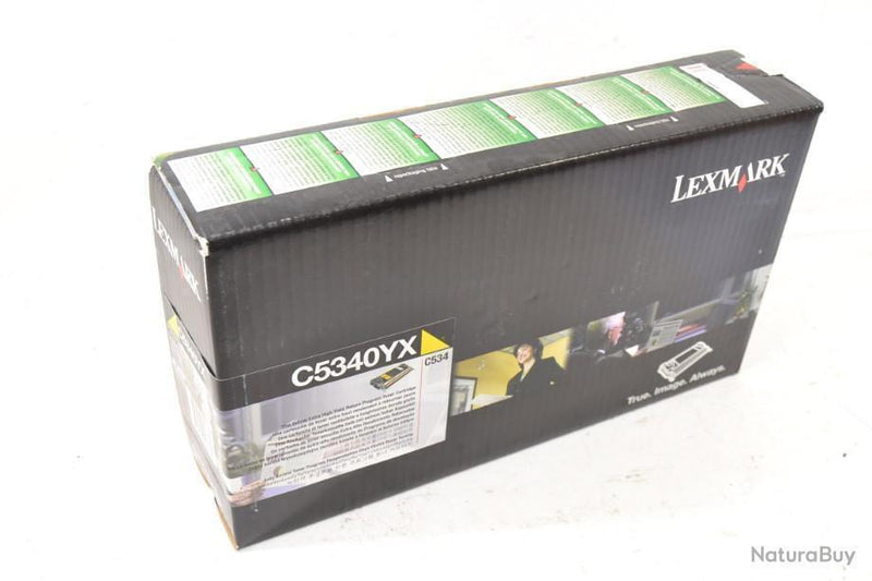 Toner Lexmark C5340YX 24B0439 Original Neuf Jaune 7000 Pages Pour Lexmark C534  Lexmark   