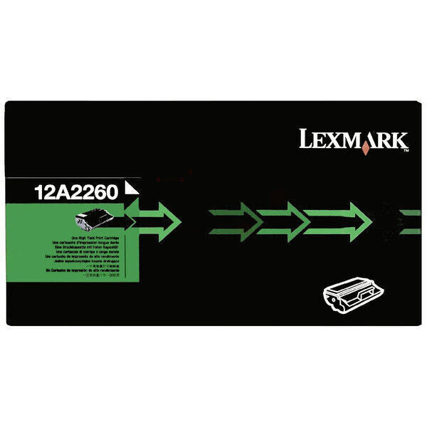 Toner Lexmark 12A2260 24B4012 Original Neuf Noir 6000 Pages Pour E320 E322  Lexmark   