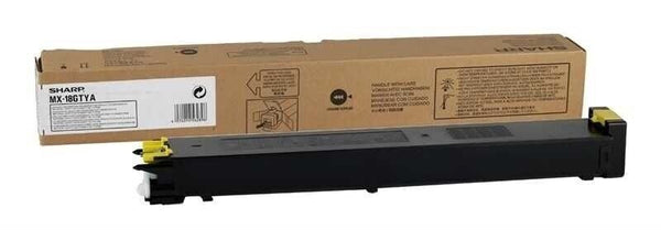 Toner Sharp MX-18GTYA Original Neuf Jaune 10 000 Pages Pour Sharp MX-1800  Sharp   