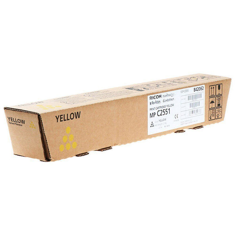 Toner Ricoh C2551HE / 841507 Original Neuf Jaune 9500 Pages  Ricoh   