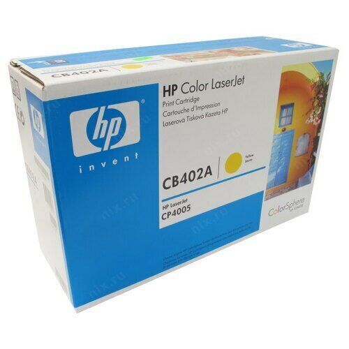 Toner HP CB402A 642A Original Jaune 7500 Pages  HP   