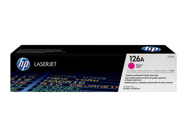 Toner HP 126A CE313A Original Neuf Magenta 1000 Pages Pour HP CP1025 CP1025nw