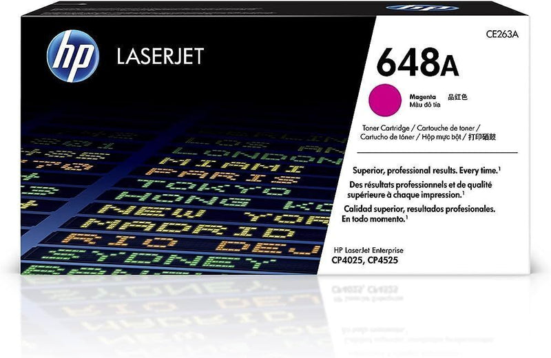 Toner HP 648A CE263A Original Neuf Magenta 11 000 Pages Pour HP LASERJET CP4025  HP   