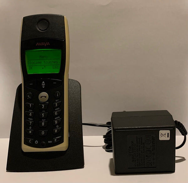 Téléphone Sans Fil Avaya IP DECT 3701 700346802 Avec Support Et Chargeur. Avaya