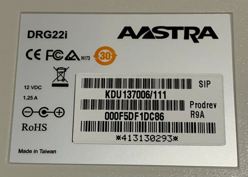 VOICE GATEWAY AASTRA DRG22i Passerelle Voix Analogique Vers IP-SIP  Aastra   