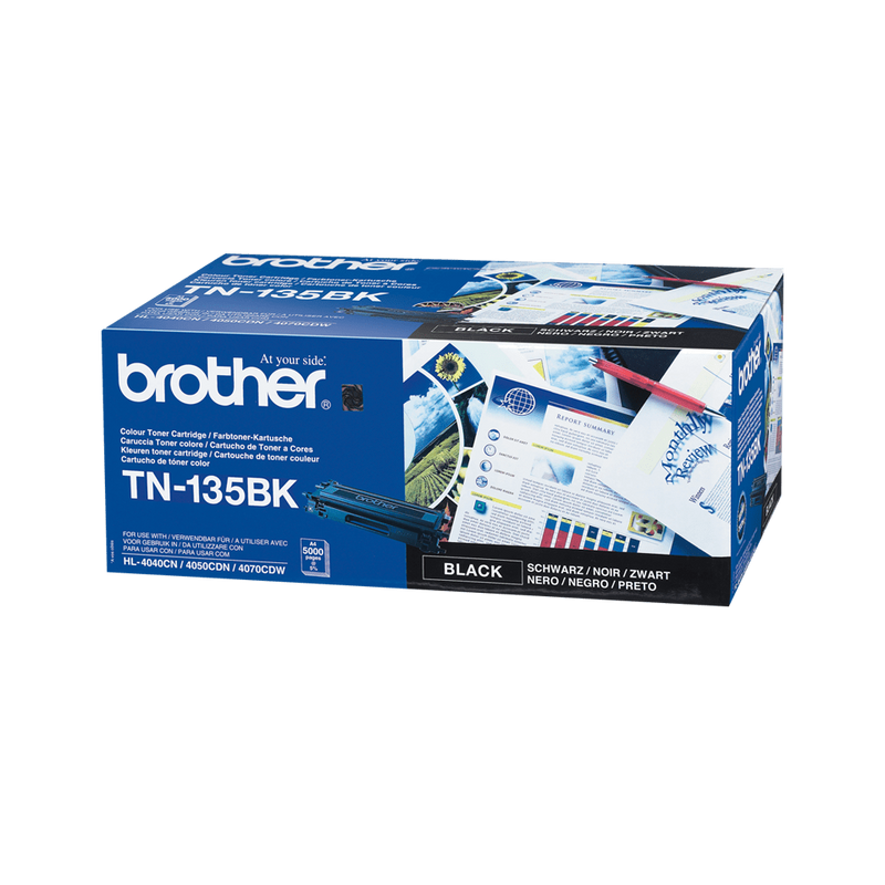 Toner Brother TN-135BK TN135BK Original Neuf Noir 5000 Pages  Brother   