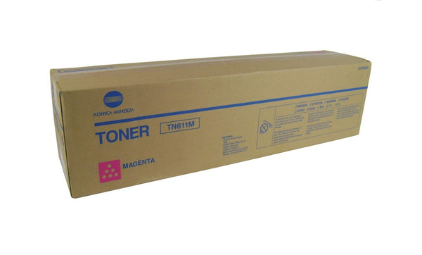 Toner Konica Minolta TN611M A070350 Original Neuf Magenta 27 000 Pages  Konica Minolta   