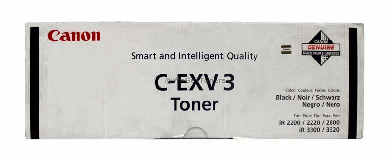 Canon C-EXV3 Black Toner 6647A002 ORIGINAL  Canon   