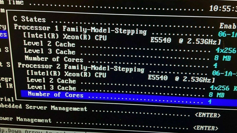 Serveur DELL PowerEdge R710 x2 CPU Intel Xeon E5540 2,53GHZ 240GB RAM 584GB SAS  Dell   