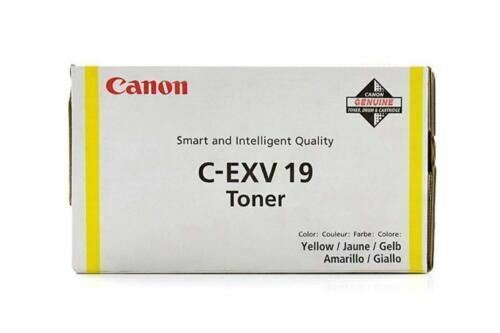 Canon Toner C-EXV 19 Jaune 0400B002 Original  Canon   