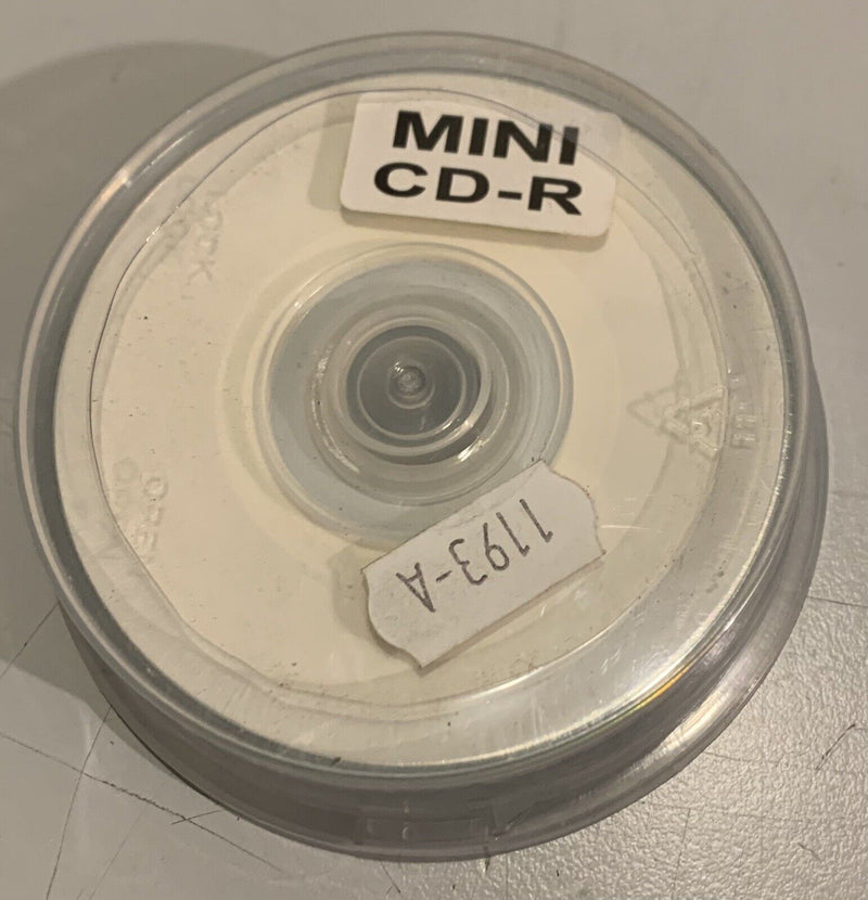 Lot de 10 MINI CD-R 200 MB 8cm Printable  CD-R   