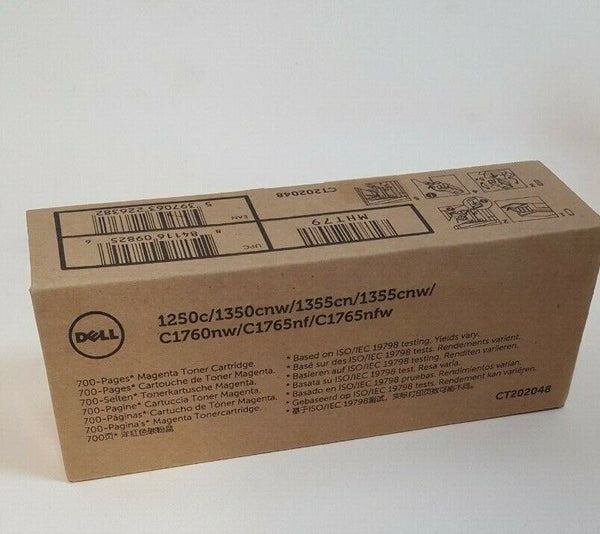 Toner DELL Magenta Pour 1250 c / 1350 cnw / 1355 cn / 1355 cnw, C 1700 Series  Dell   