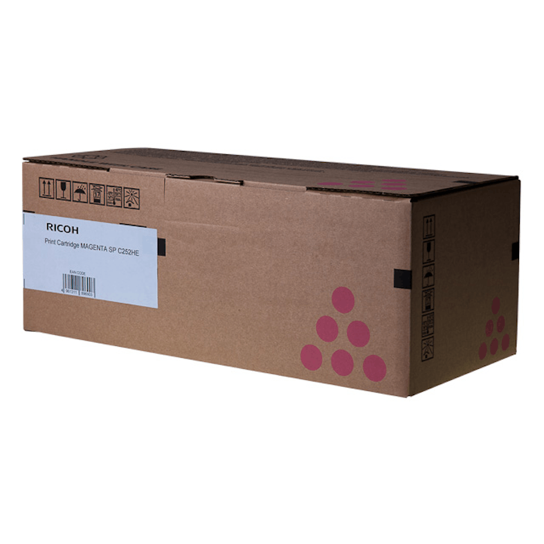 🖨️ Cartouche Toner RICOH SP C252HE - 6000 Pages Magenta 🌟  Ricoh   