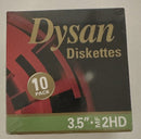 💾 10 Disquettes DYSAN MF-2HD ✨ DYSAN