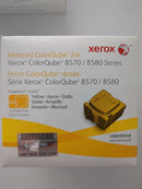 🎨 Boîte de 4 Bâtonnets Encre Solide Jaune Xerox ColorQube 8570/8580 🔋 Xerox