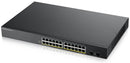 🔌 Switch Zyxel GS1900-24HP 24 Ports PoE+ Gigabit Smart Manageable 🌐 ZyXEL
