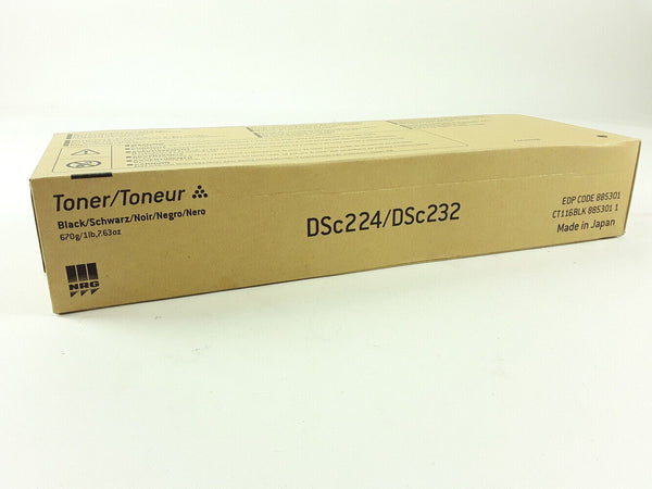 Toner NRG 885301 / CT116BLK Compatible Ricoh Neuf Noir 25 000 Pages Pour 224-232  NRG   